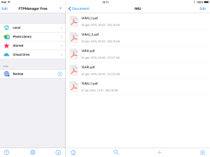 L'accesso ai dati da IOS